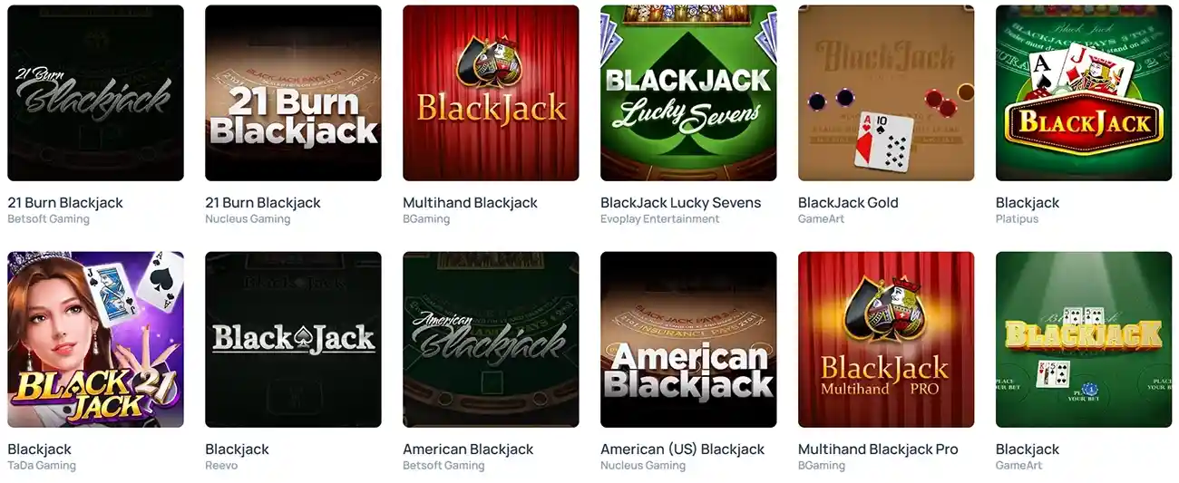 SpinDog Casino Table Games